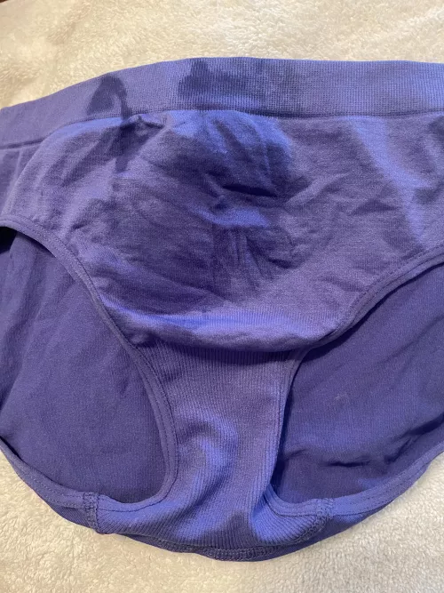 After I came in these panties my bulge is still visible and they are still soaked an hour afterwards After I came in these panties my bulge is still visible and they are still soaked an hour afterwards