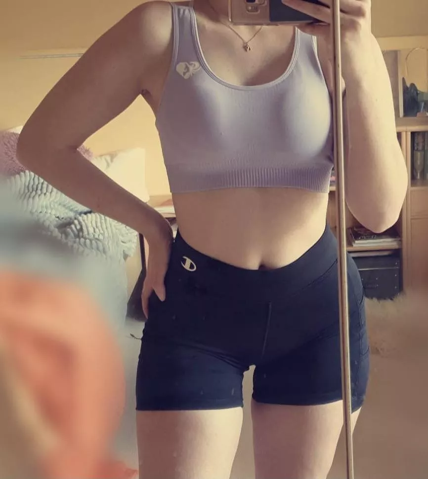 After my booty workout After my booty workout