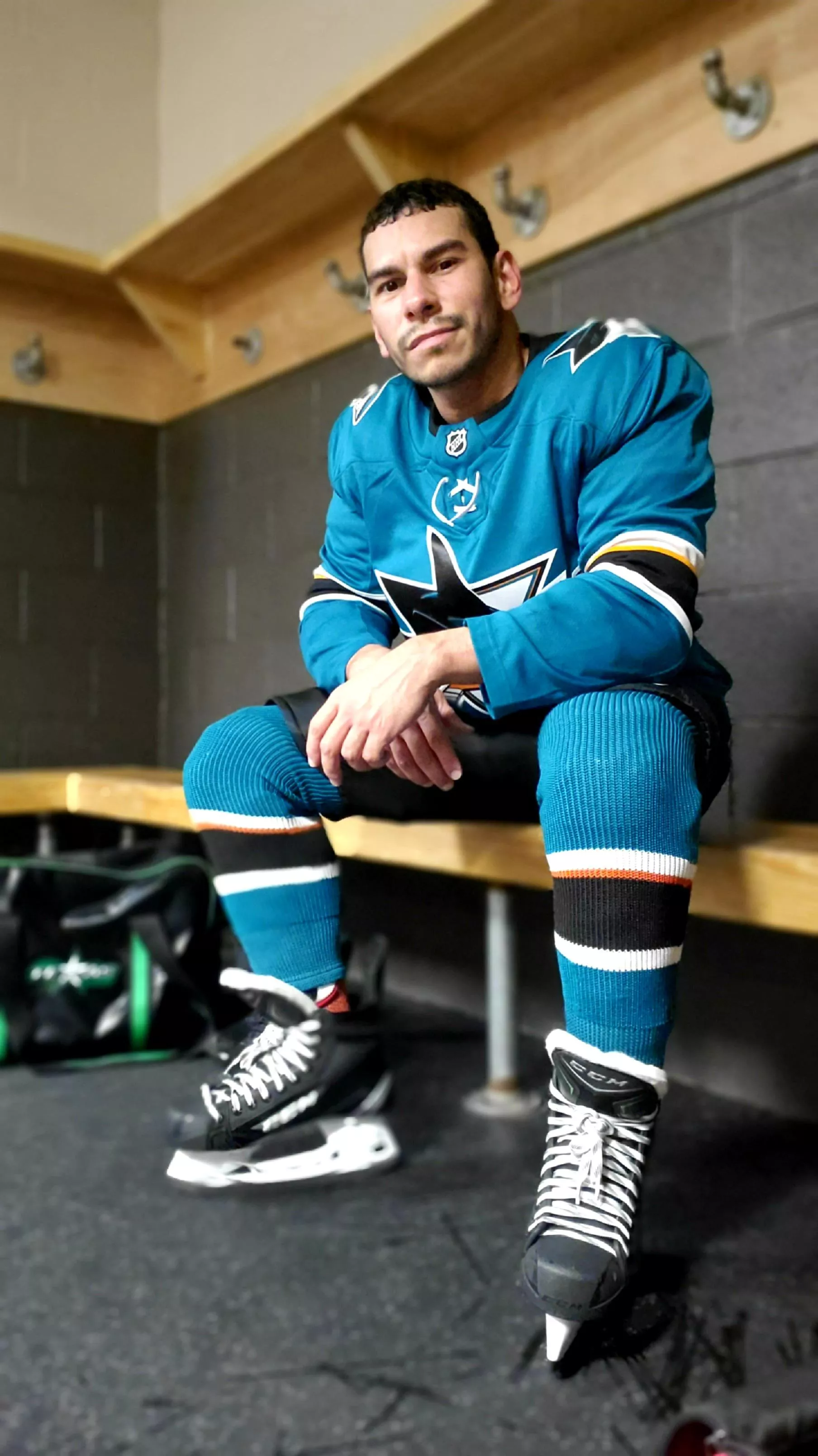 After practice, doing what I love most! 🏒 Hope everyone's doing something they love and having a great Thursday! 😊