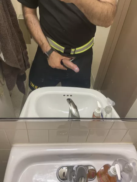 After PT morning wood After PT morning wood