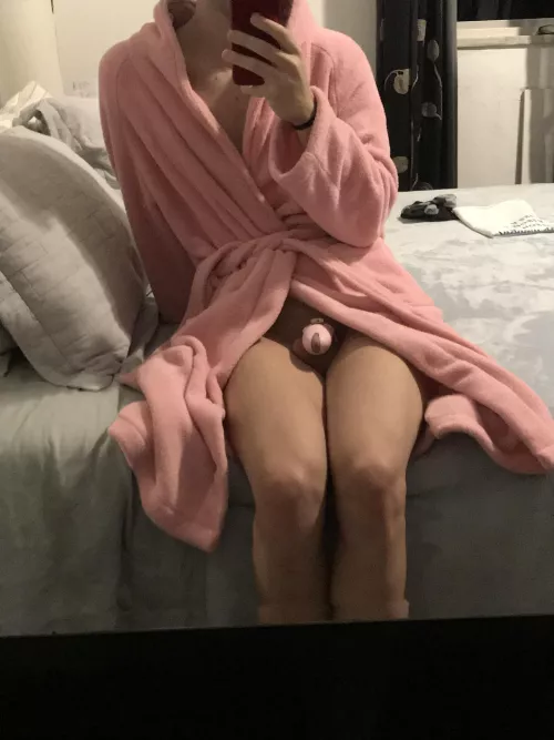 After the shower🥰 shame there was no one there with me