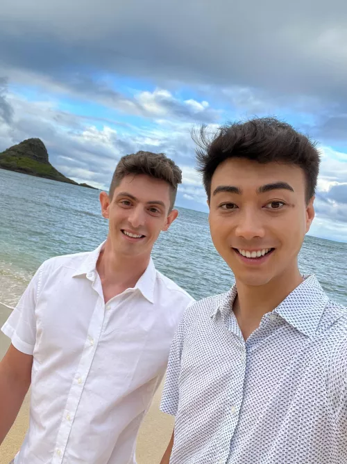 After this selfie, I turned around to my bf of 7 years proposing : ) After this selfie, I turned around to my bf of 7 years proposing : )