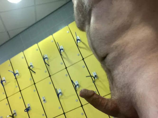 After workout hard on (46) married dad