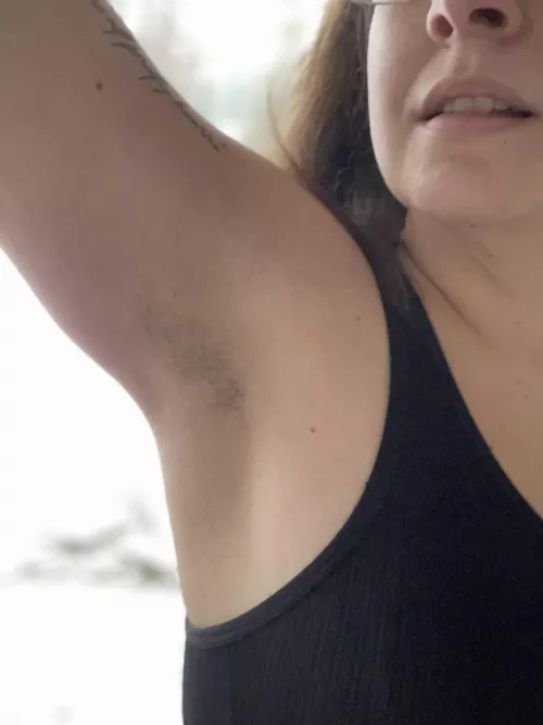 After workout sweat- wanna sniff?