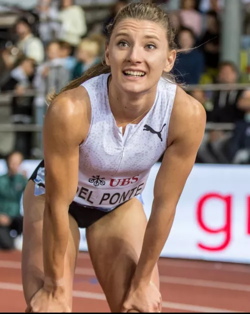 Ajla Del Ponte, Swiss sprinter Ajla Del Ponte, Swiss sprinter