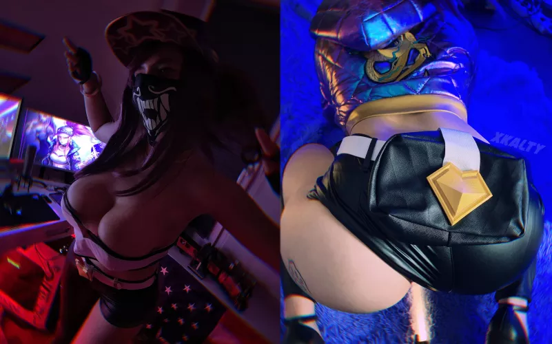 Akali 1 or 2? ( by Xkalty ) from K/DA