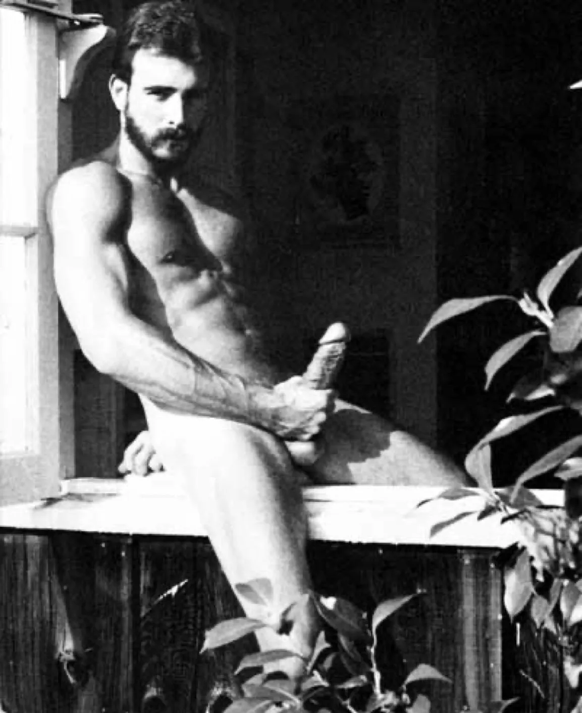 Al Parker, who rarely had a full boner on video. I doubt this is his actual cock.