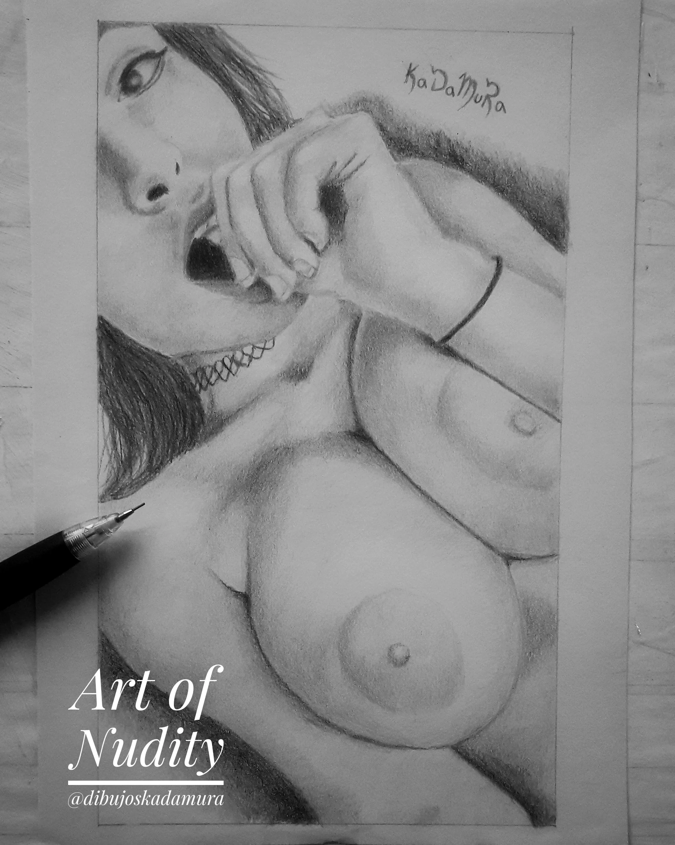 Alexa Pearl Pencil Drawing โคโ Alexa Pearl Pencil Drawing โคโ