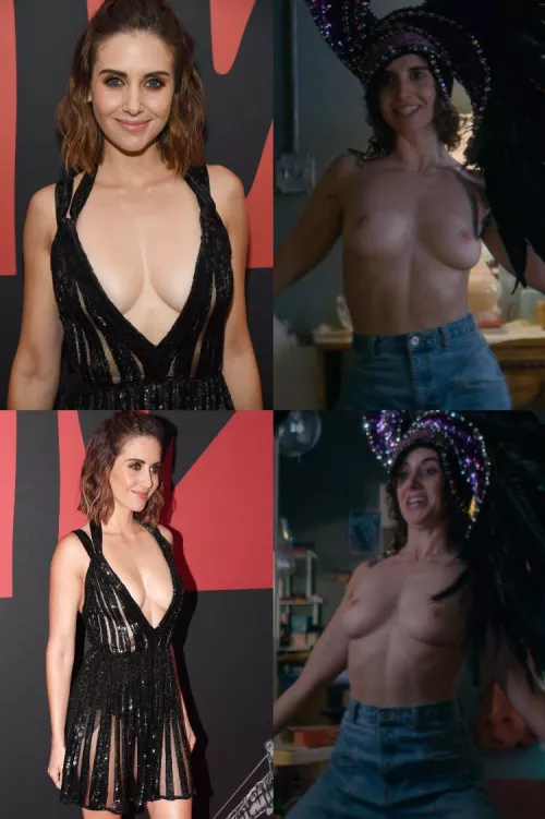 Alison Brie as she was meant to be seen