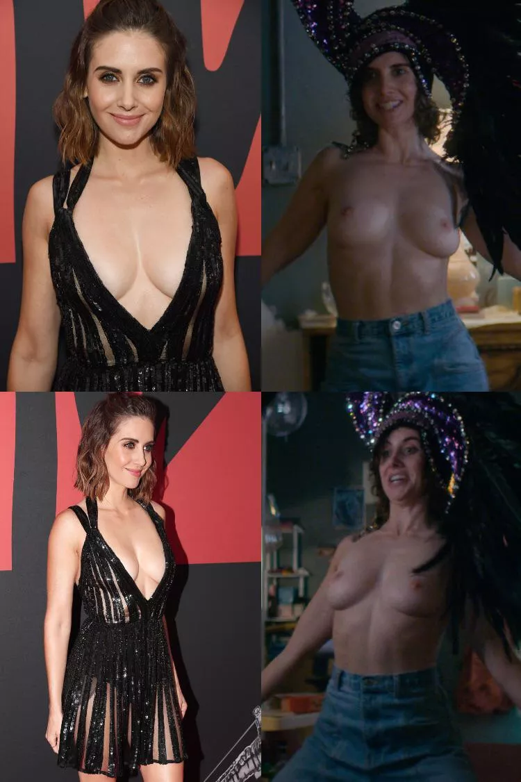 Alison Brie as she was meant to be seen