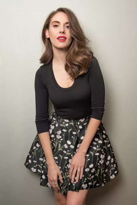 Alison Brie looking pale and busty Alison Brie looking pale and busty