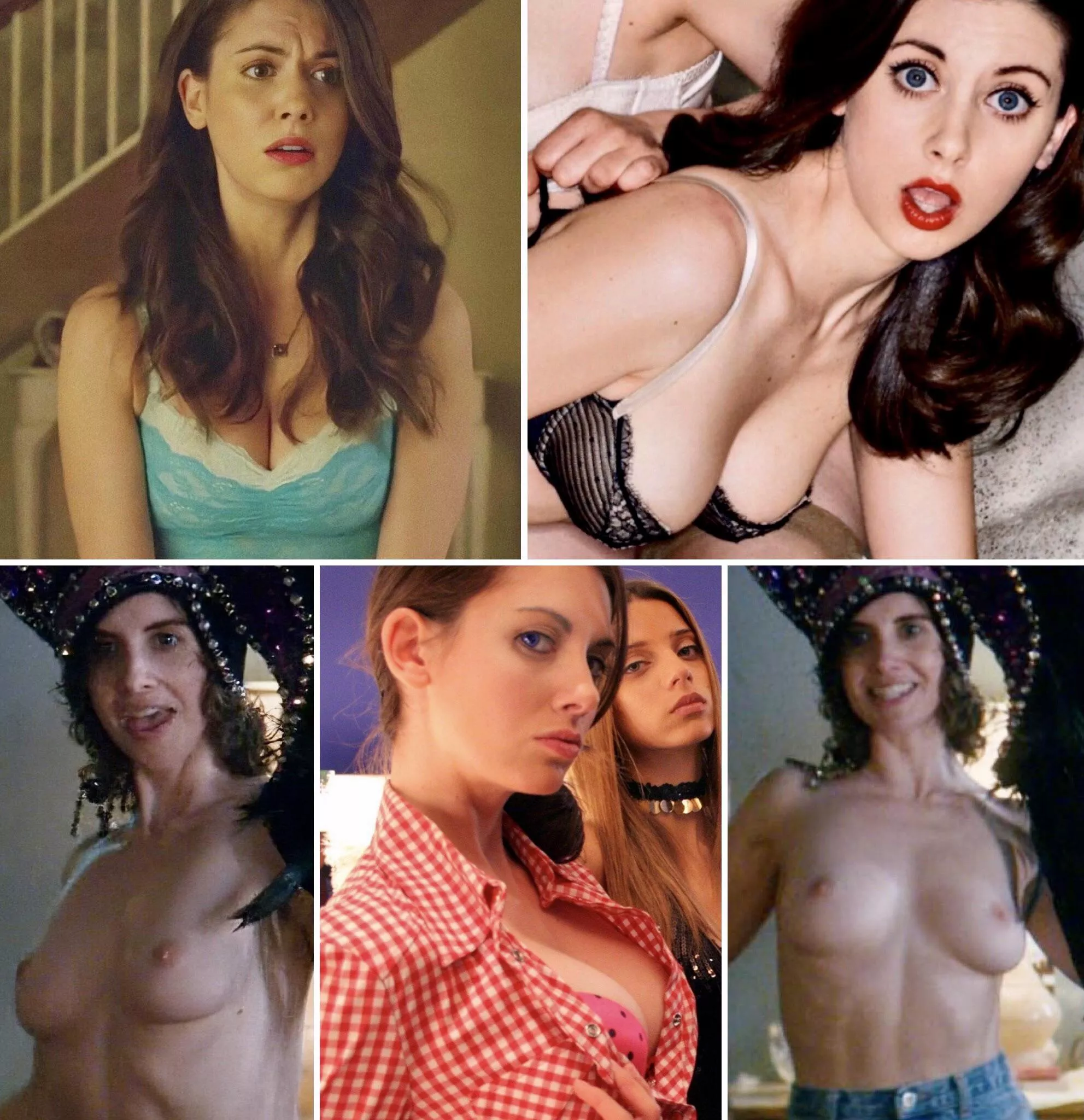More photos from OnOffCelebs. alison brie. 