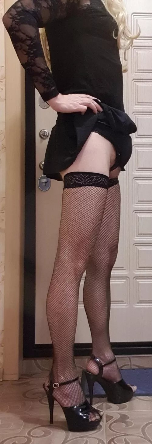 All black