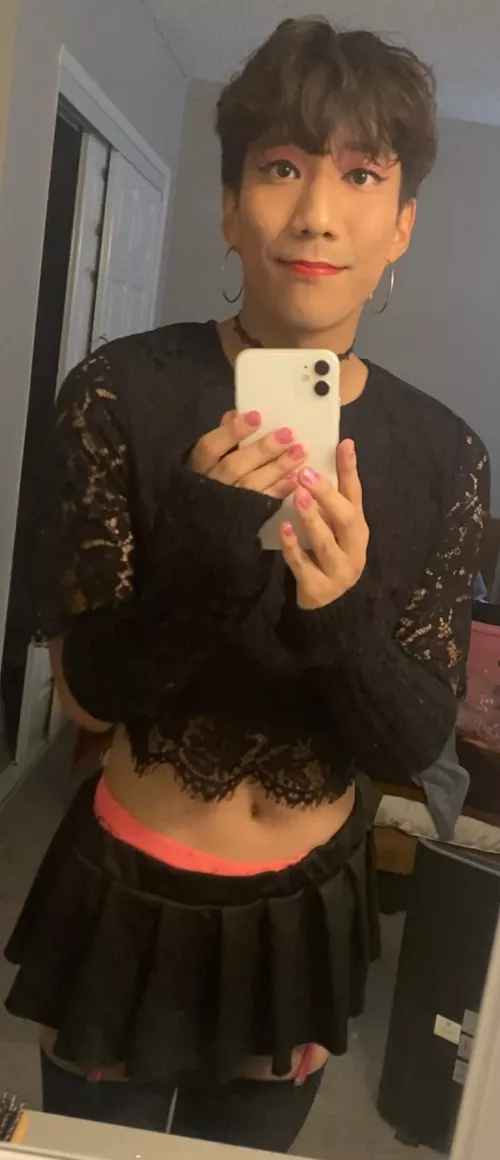 All dolled up! 🥰 What do you think?