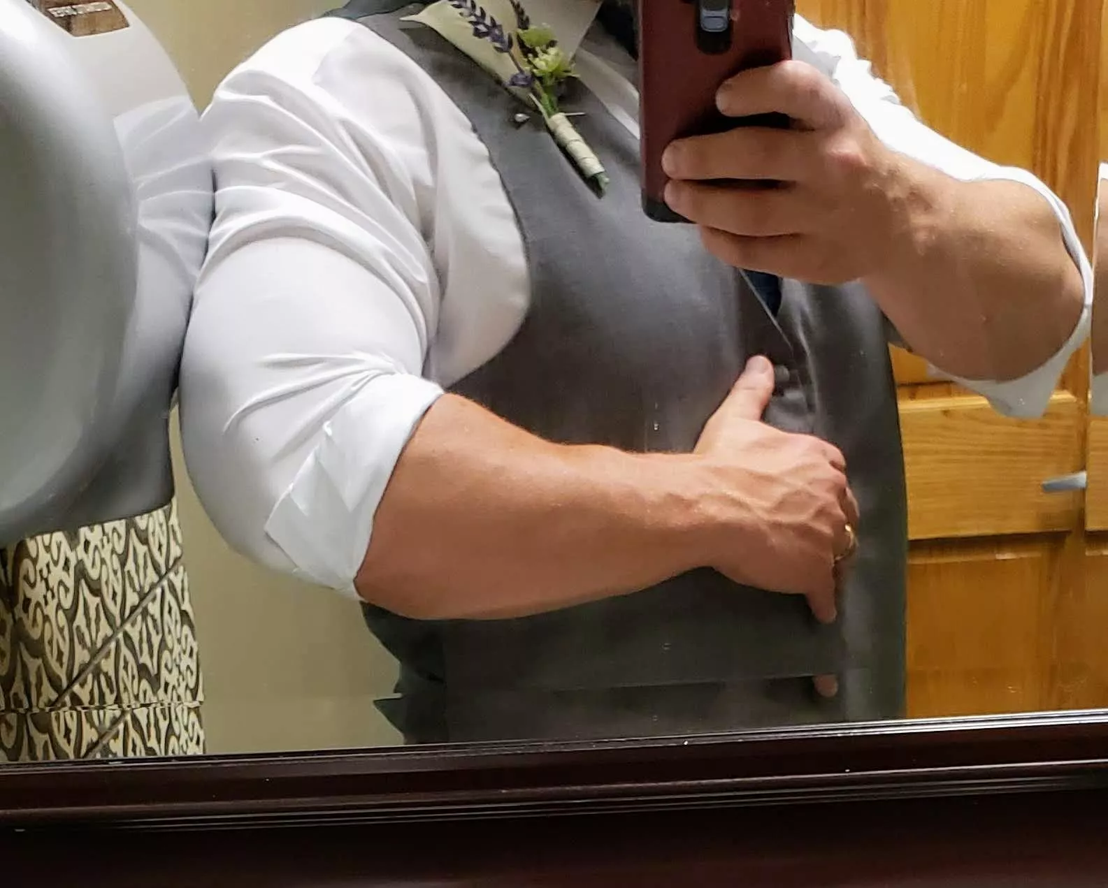 all dressed up and nowhere to go