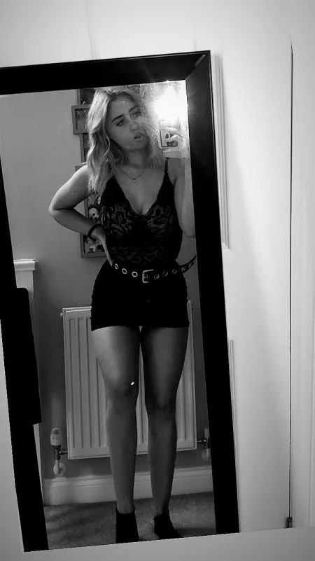 All her assets on show, ready for a wild night All her assets on show, ready for a wild night