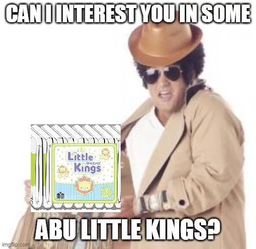 All the ABU Little Kings scalpers out there be like (by u/ultrapampers)