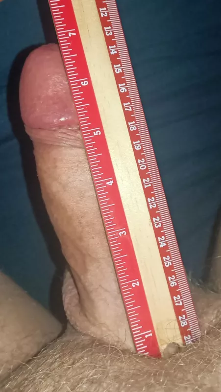 Almost 7 inches.