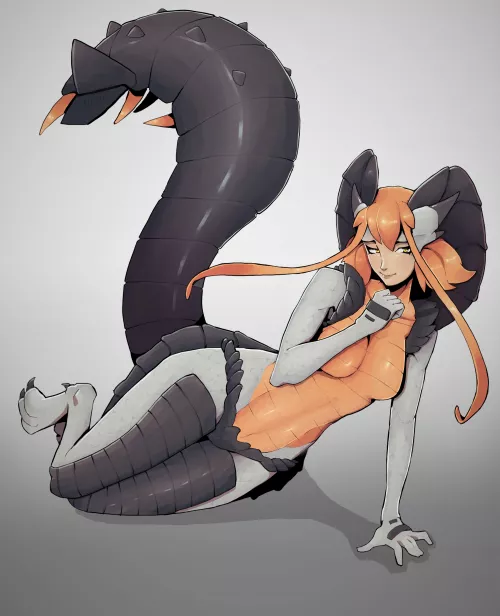 Almudron dragon girl
