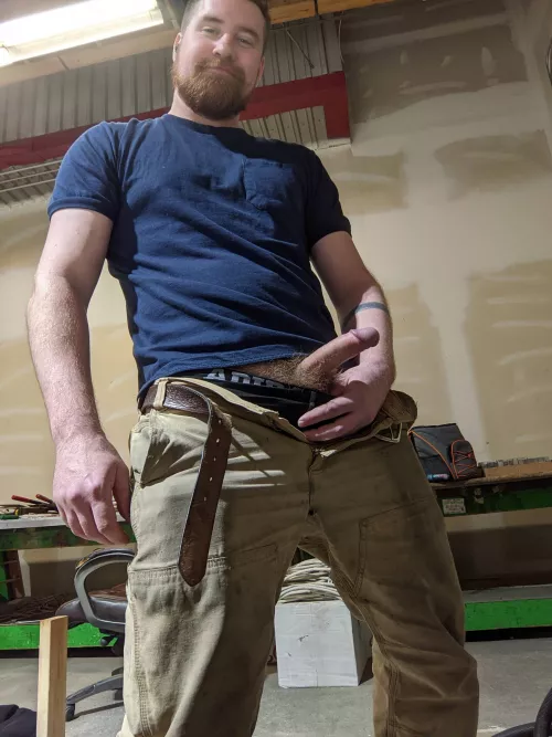 Alone at work today! Chat me up?