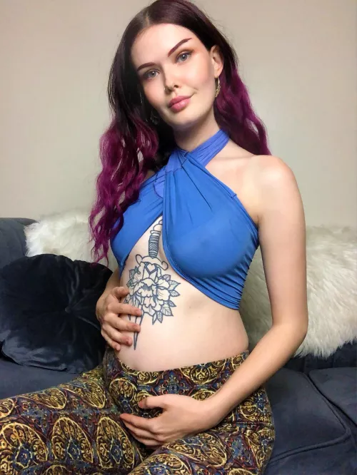 Already so much bigger than I used to be, and I know my belly will just swell more! Already so much bigger than I used to be, and I know my belly will just swell more!