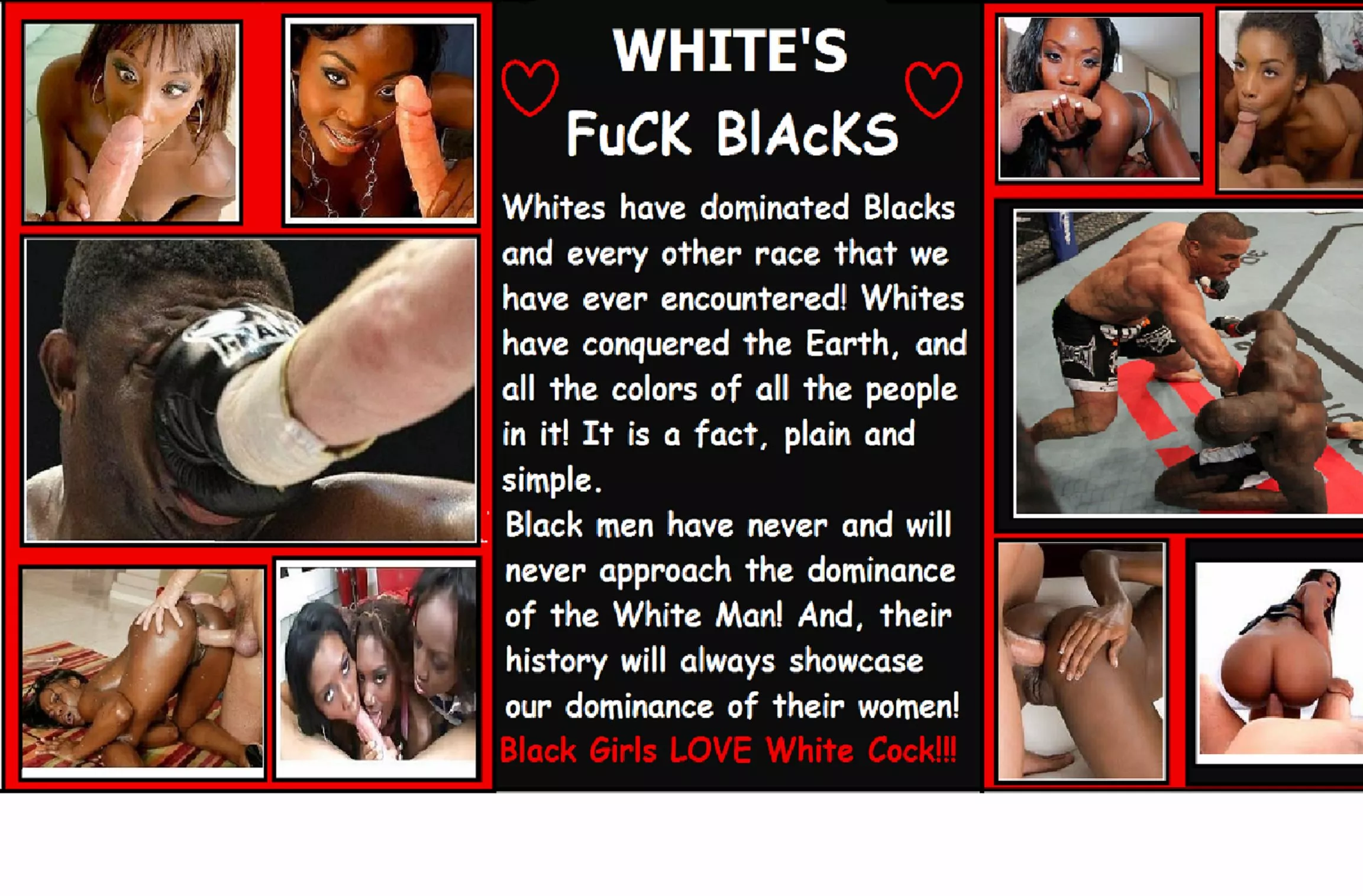 White raceplay porn