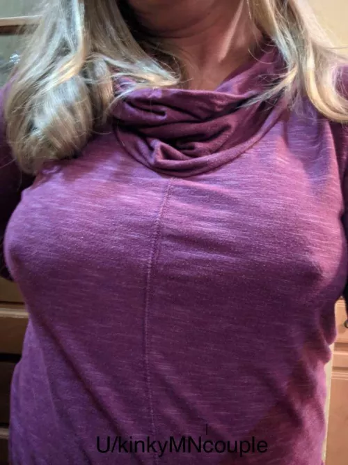 Always braless after work.