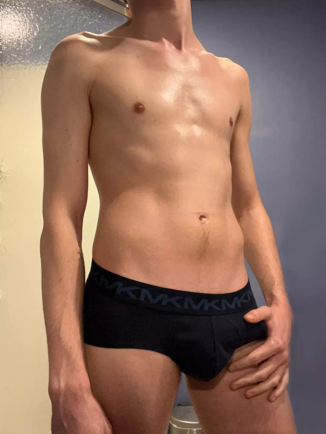 Always get hard after the gym