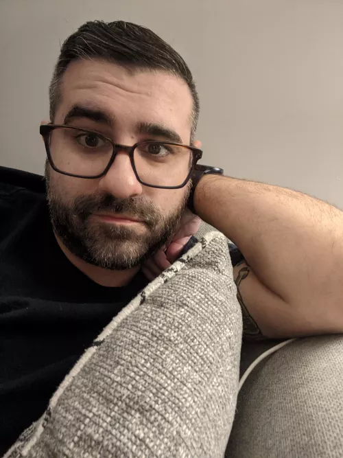 Always gotta show off a fresh cut.