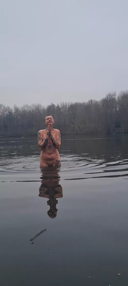 Always happy when naked in nature ๐