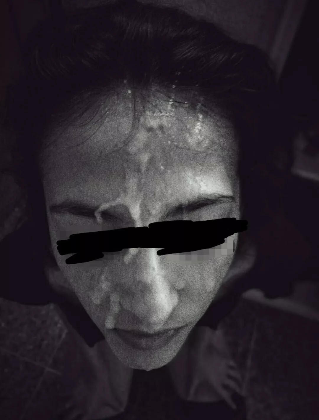 Always in her face! ???