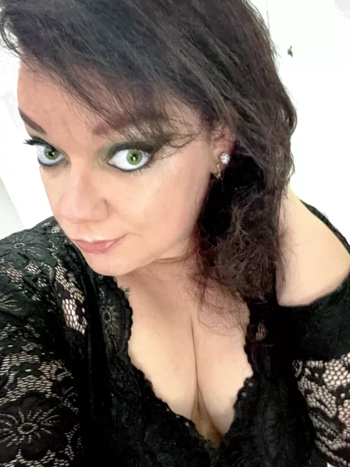 Always wonder if I catch more attention with my eyes or something else