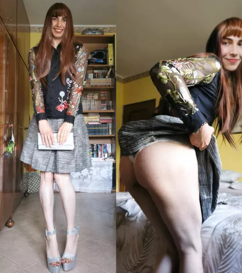 Am I pretty enough in this look? My bottom is in the mood for kisses Am I pretty enough in this look? My bottom is in the mood for kisses