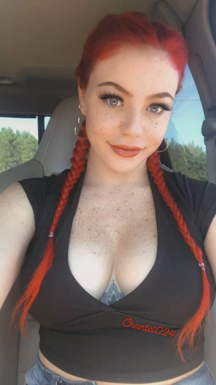 Freckles Cleavage