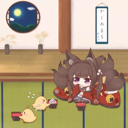 Amagi-chan requires food Amagi-chan requires food