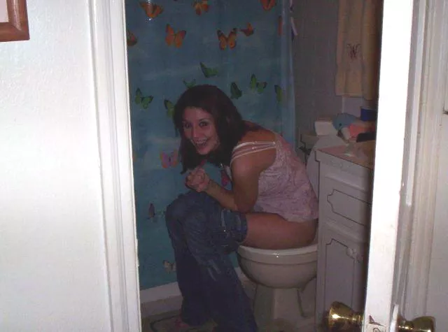 Ambushed on the toilet Ambushed on the toilet