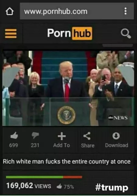 America Collectively Gets Fucked on Pornhub. America Collectively Gets Fucked on Pornhub.