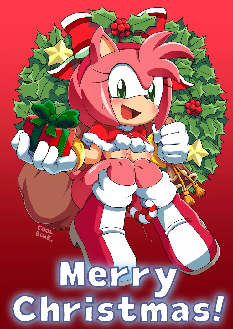 Amy Rose Christmas (CoolBlue)