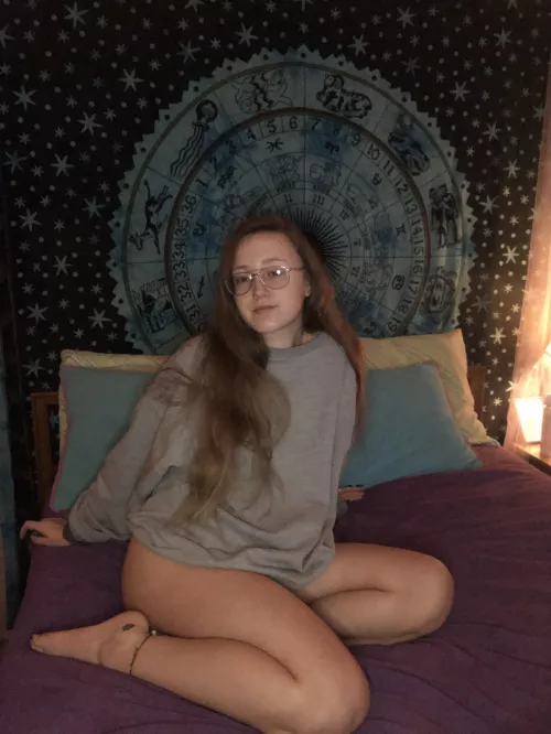 An accidental photo that turned out cute ๐