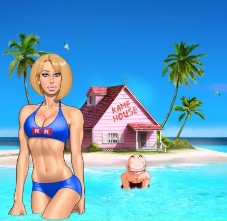 An android 18 edit btw sorry for stopping posting. I seriously need to get to it An android 18 edit btw sorry for stopping posting. I seriously need to get to it