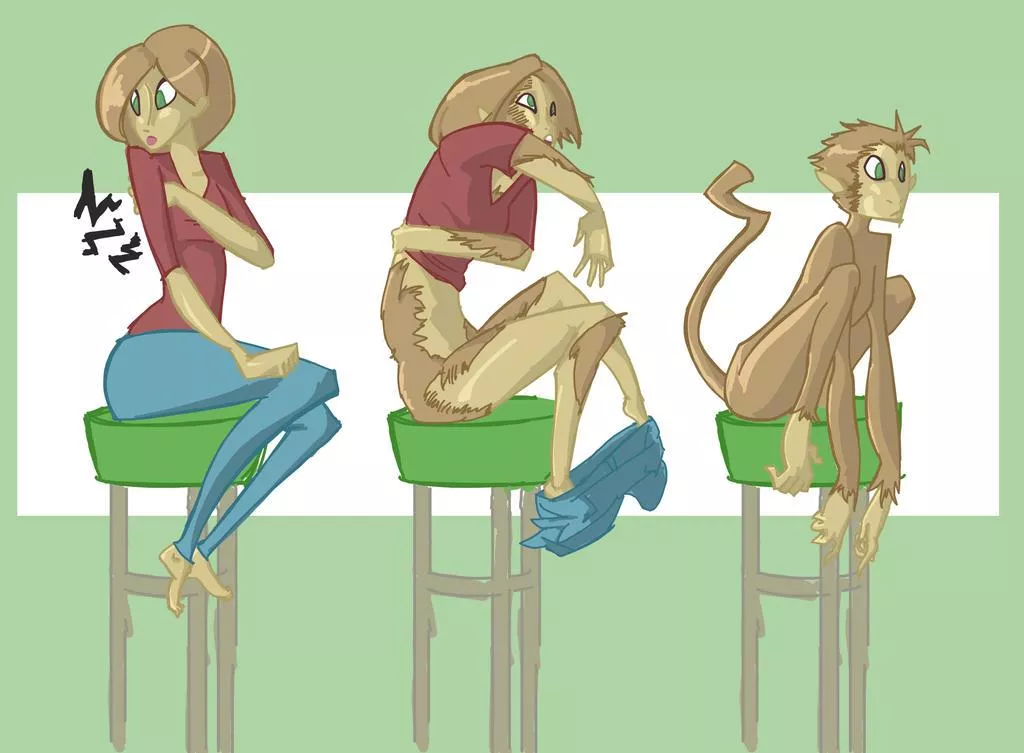 An itch you can't get rid of(monkey tf)