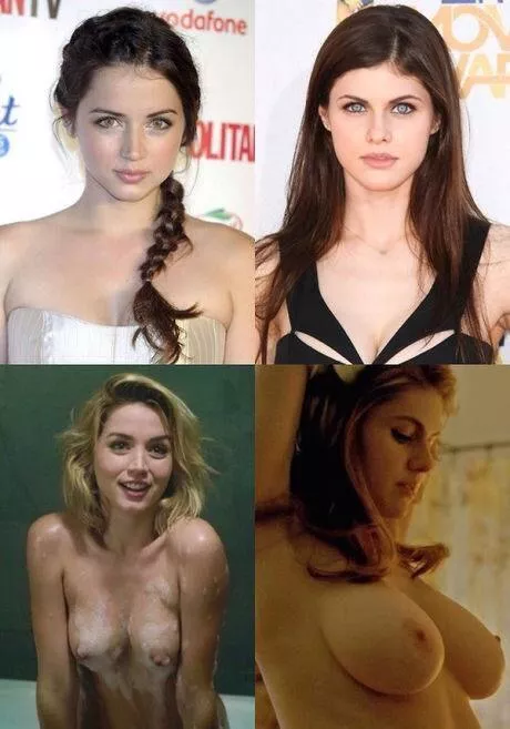 Ana De Armas and Alexandra Daddario