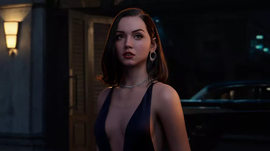 Ana de Armas by Xie Boli