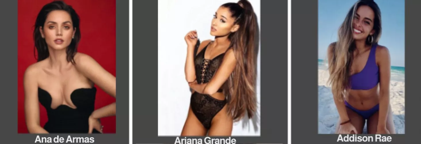Ana de Armas vs. Ariana Grande vs. Addison Rae