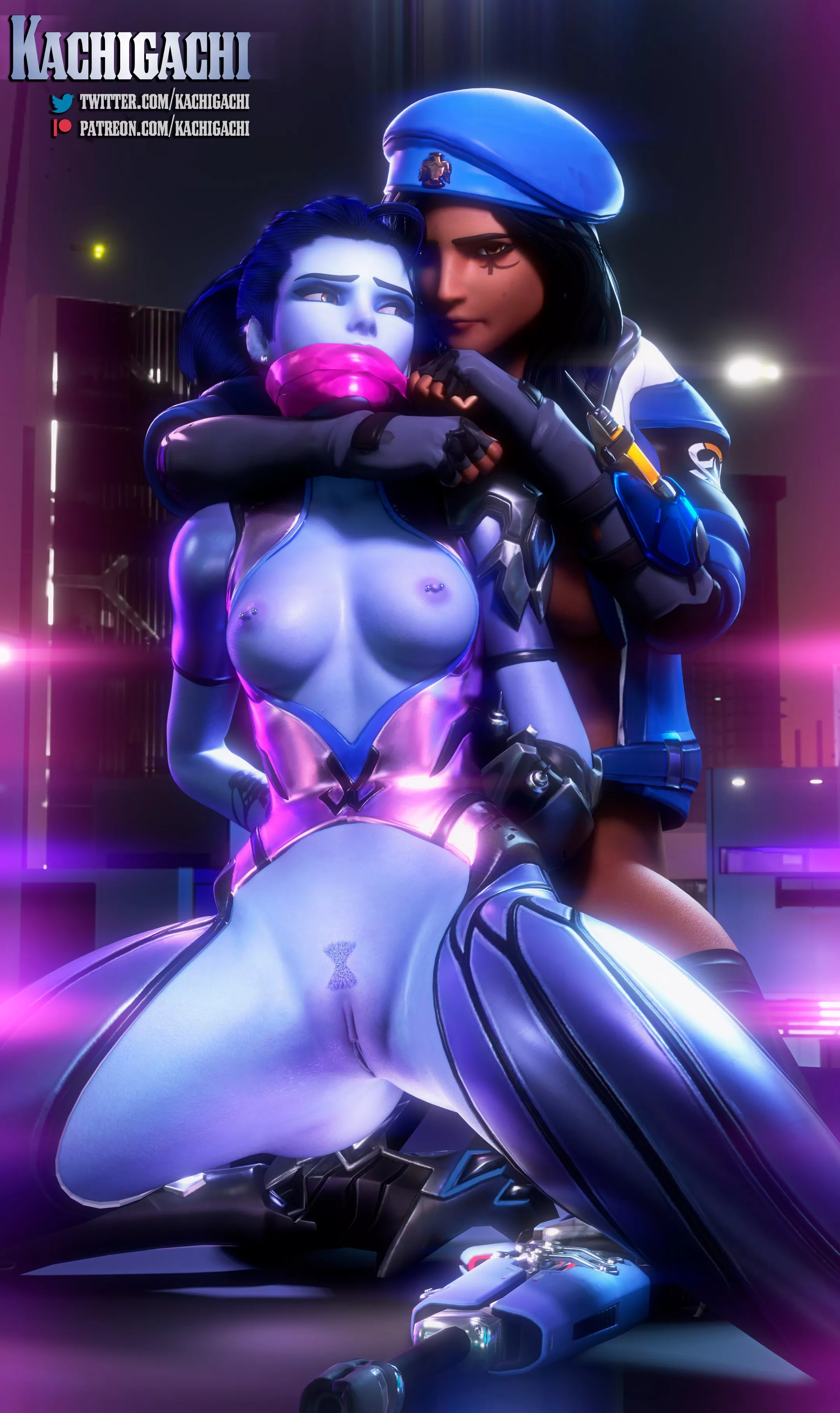 Ana vs. Widowmaker (Kachigachi) Ana vs. Widowmaker (Kachigachi)
