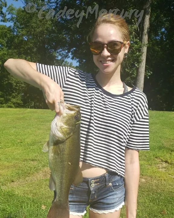 And she can fish And she can fish
