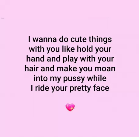 And then hold you in my arms and tell you how good you are for mommy 😘