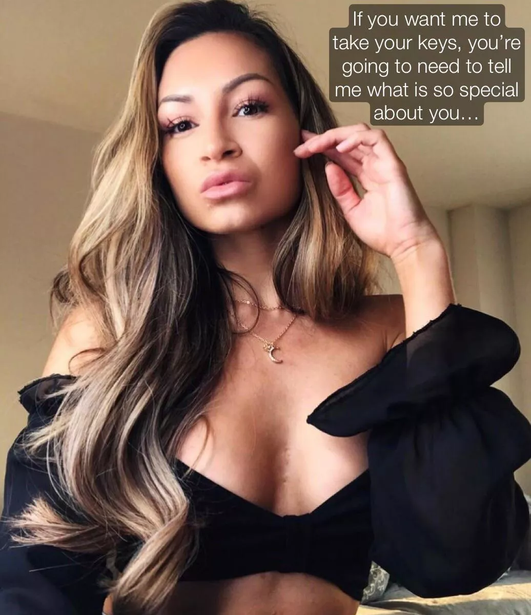 Andrea has countless requests from betas who want to give her their keys. How are you going to convince her to take yours? Andrea has countless requests from betas who want to give her their keys. How are you going to convince her to take yours?