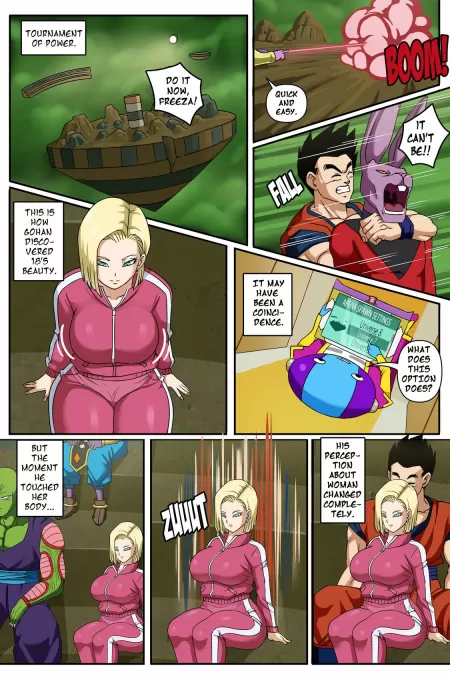 Android 18 and Gohan 2 – Pink Pawg Android 18 and Gohan 2 – Pink Pawg