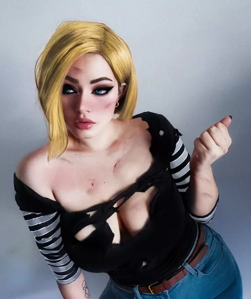 Android 18 by Nina Merigold ♥
